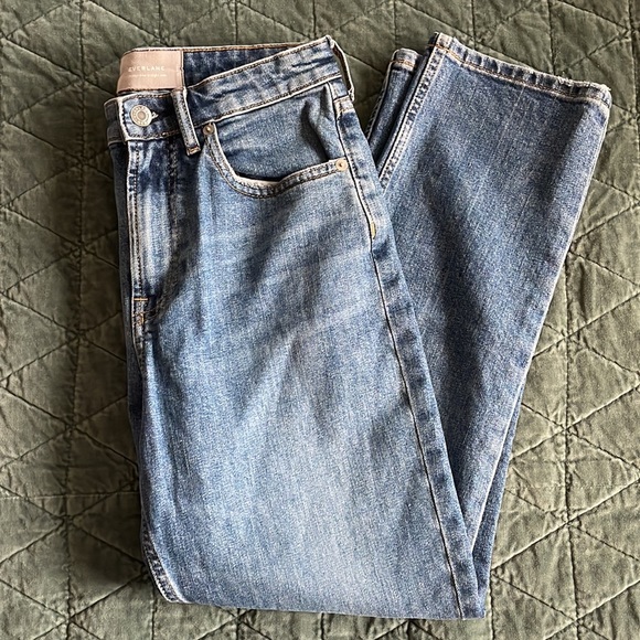 Everlane high rise straight jean - Picture 4 of 6